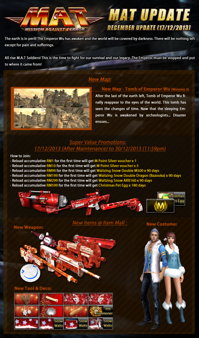 Mission Against Terror Mat
