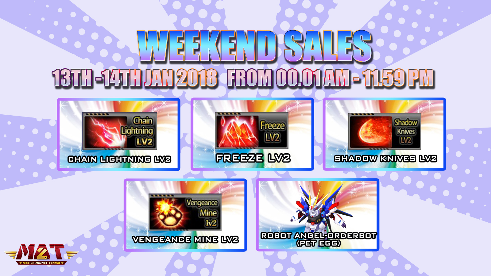 Weekend Sales